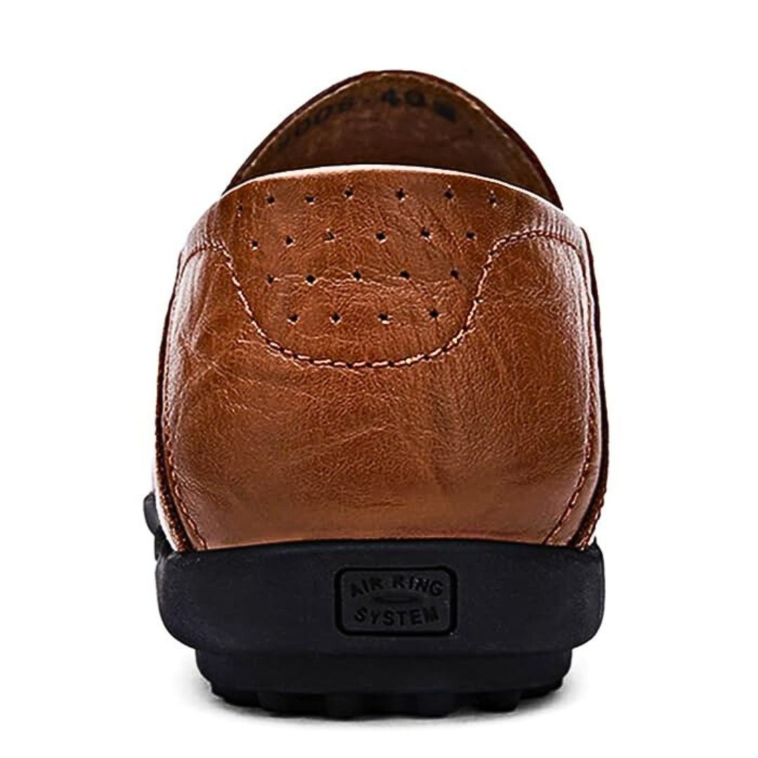 Perforated Slip-On Loafer Breathable Low-Profile – Solen