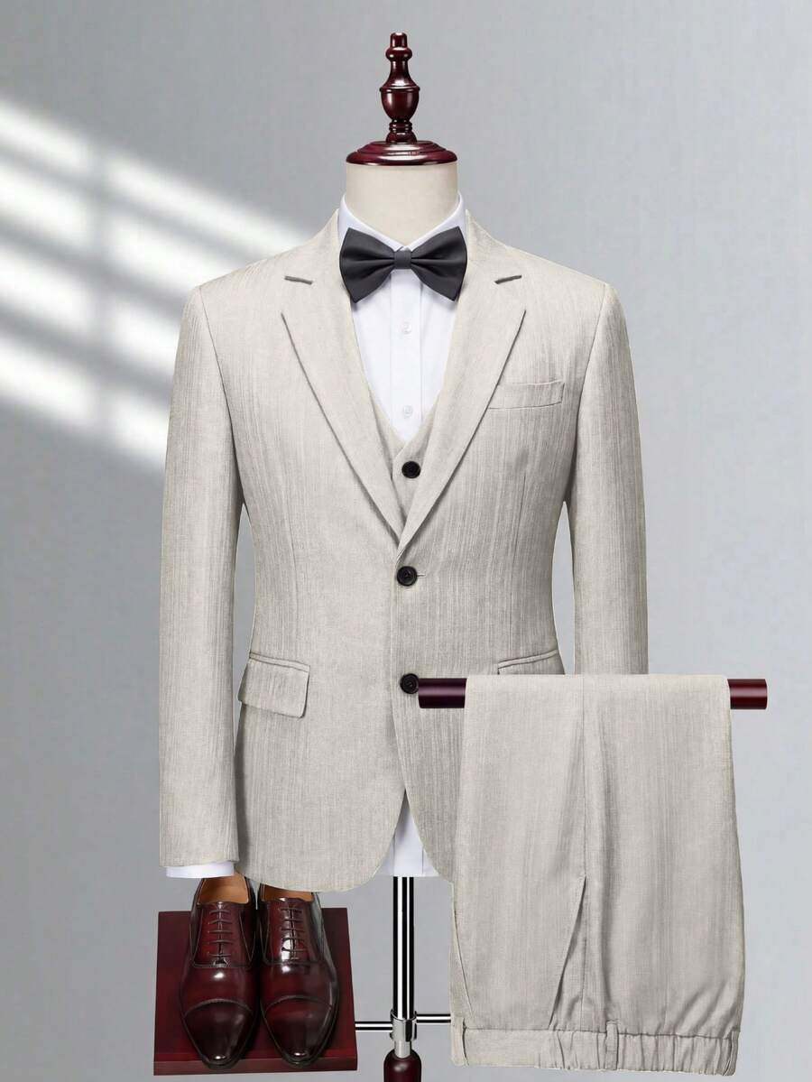 Mens Trouser Suit Shawl Collar Blazer Two-Piece Set – Vandro