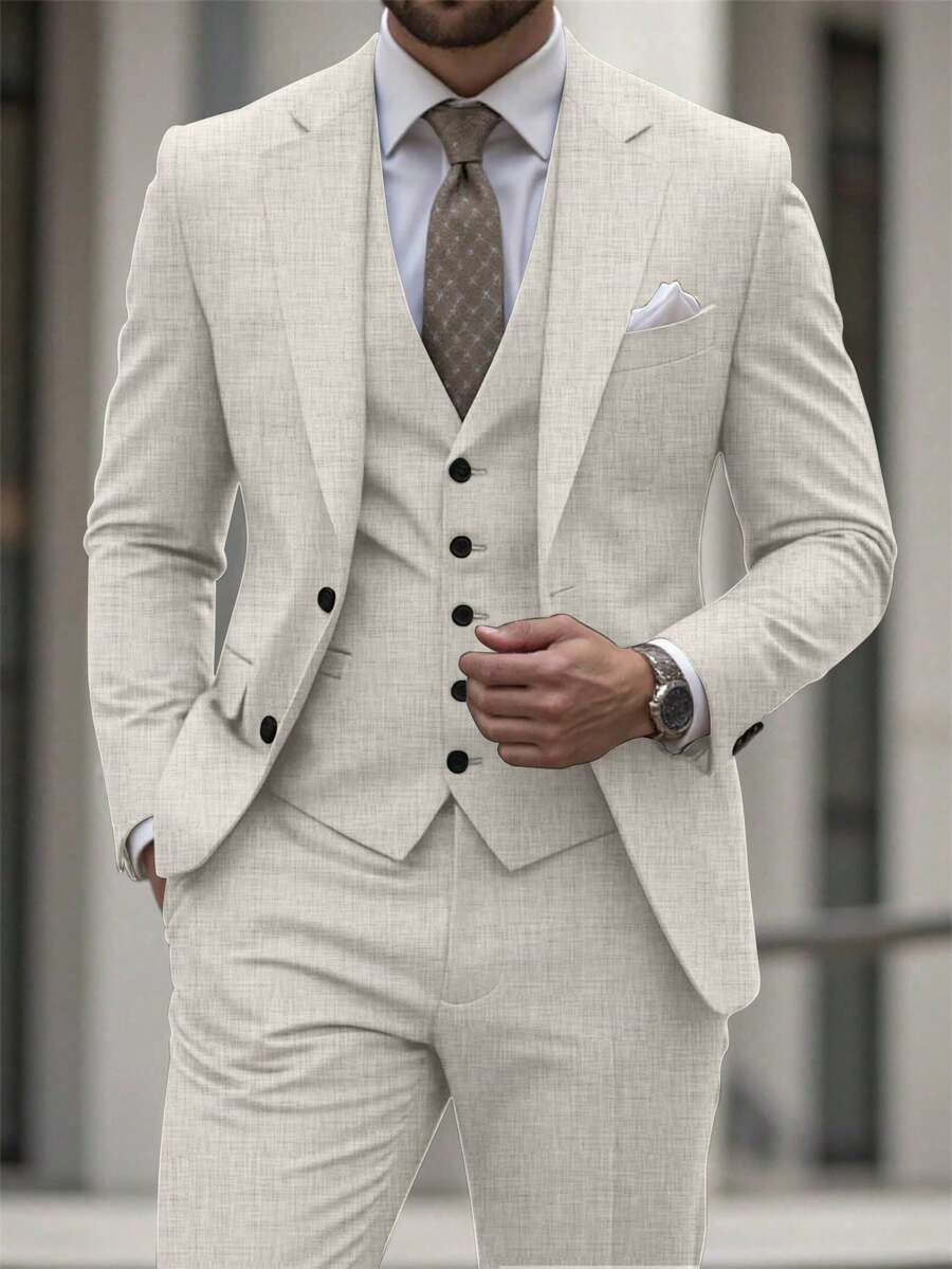 Mens Trouser Suit Shawl Collar Blazer Two-Piece Set – Vandro