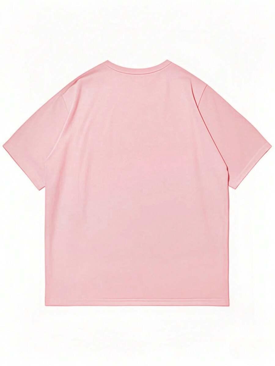 Men's T-Shirt Minimalist Graphic Drop Shoulder Short Sleeve – Corso