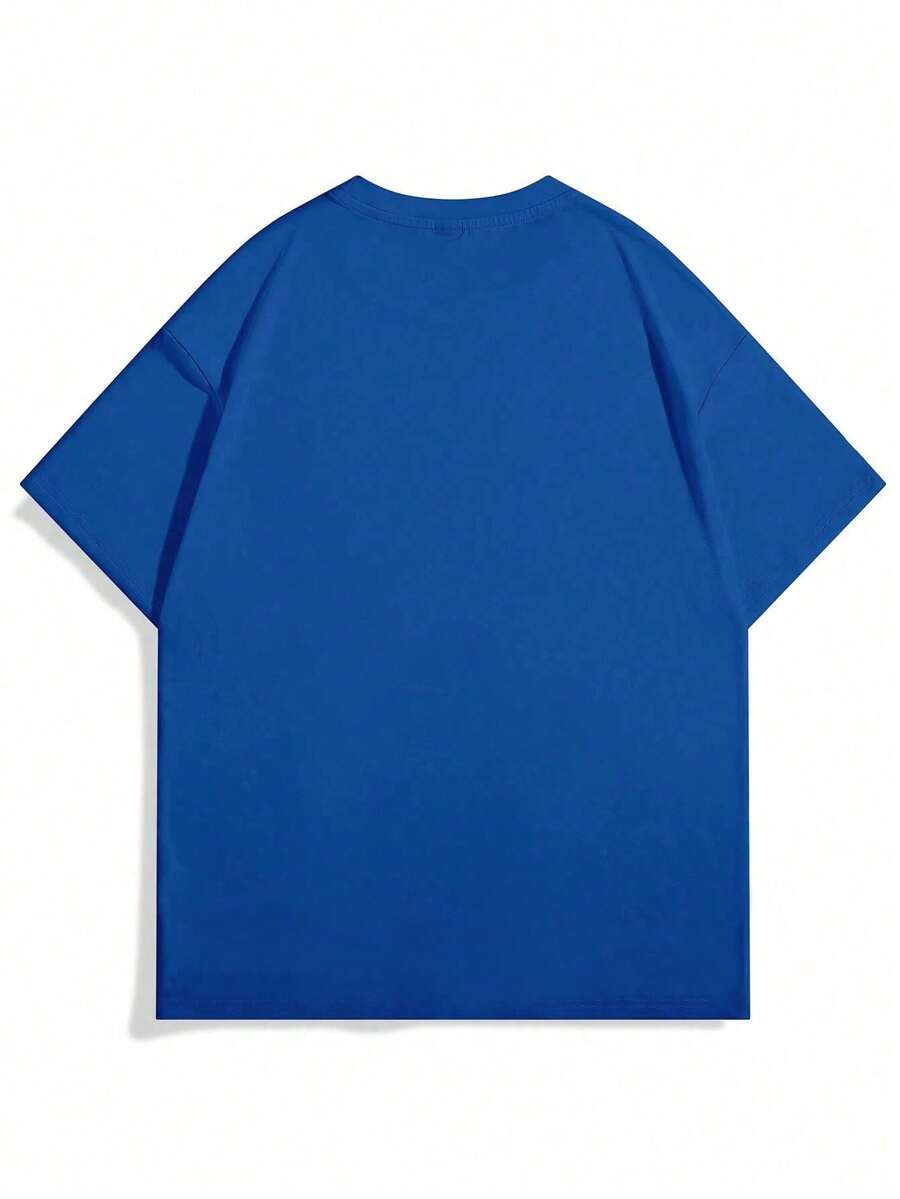 Men's T-Shirt Minimalist Graphic Drop Shoulder Short Sleeve – Corso