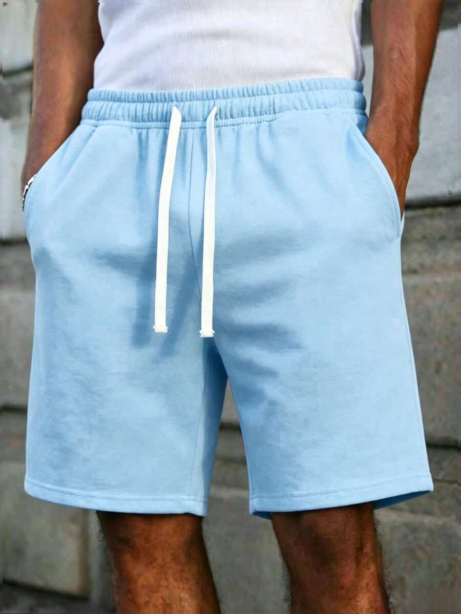 Mens Short Knit Drawstring Waist Casual Short – Talron