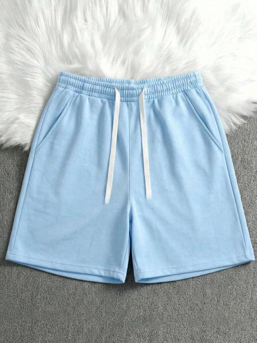 Mens Short Knit Drawstring Waist Casual Short – Talron