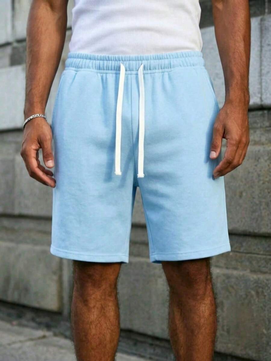 Mens Short Knit Drawstring Waist Casual Short – Talron