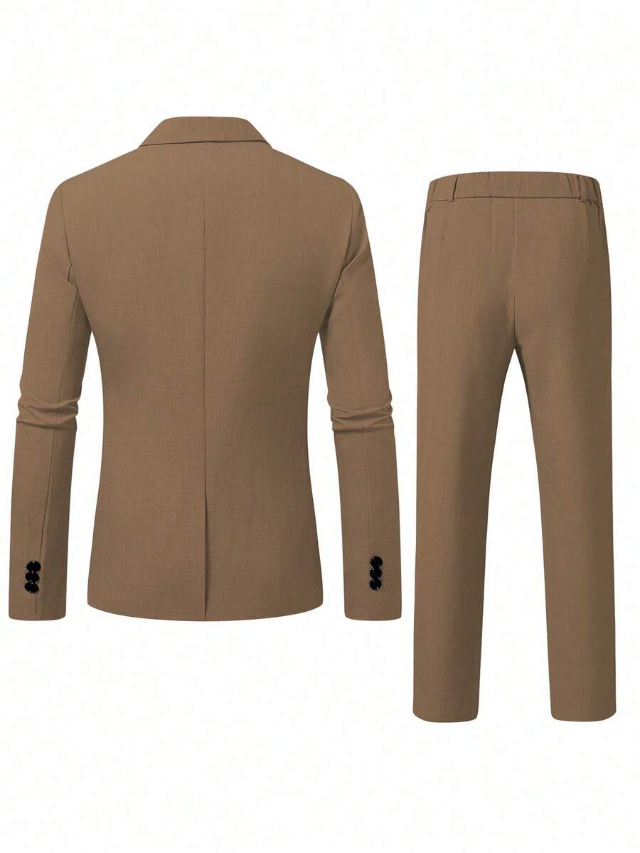 Mens Pant Suit 2-Piece Blazer Set Regular Fit – Nalven