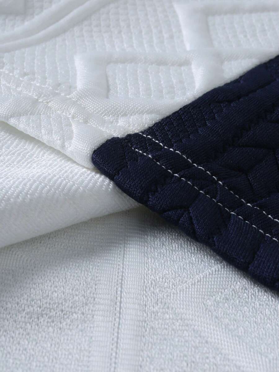 Mens Polo Shirt Contrast Binding Knit Short Sleeve – Valron