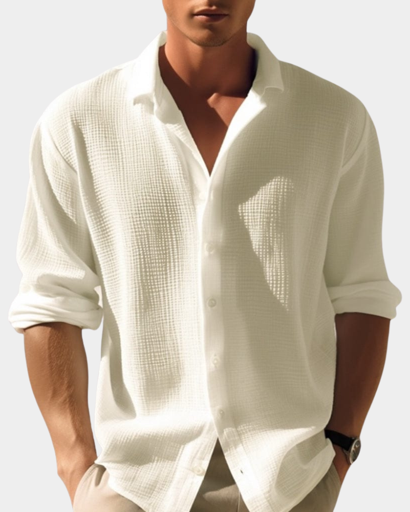 Relaxed Fit Summer Shirt Soft Stretch Woven – Darvo