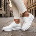 Brogue Wingtip Sneaker Leather Chunky Sole – Dalton