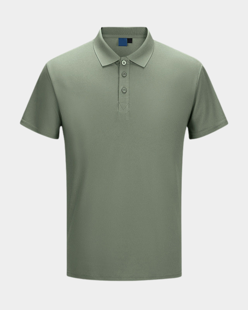 Classic Pique Polo Shirt in Black – Blaze