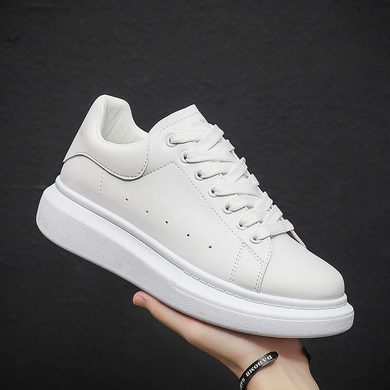 Lace-Up Platform Sneaker Chunky Sole Low-Top – Drexel