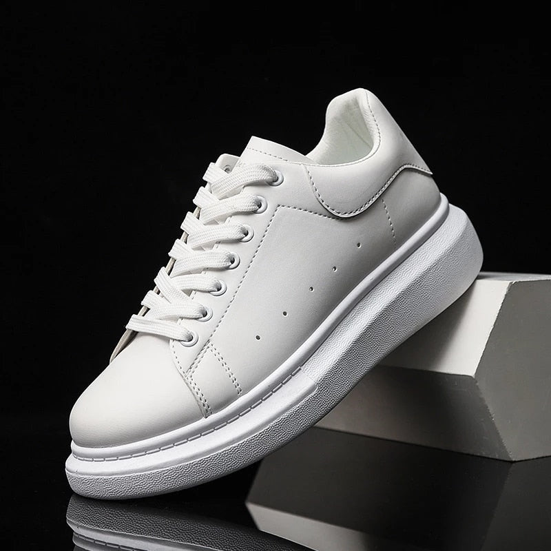 Lace-Up Platform Sneaker Chunky Sole Low-Top – Drexel