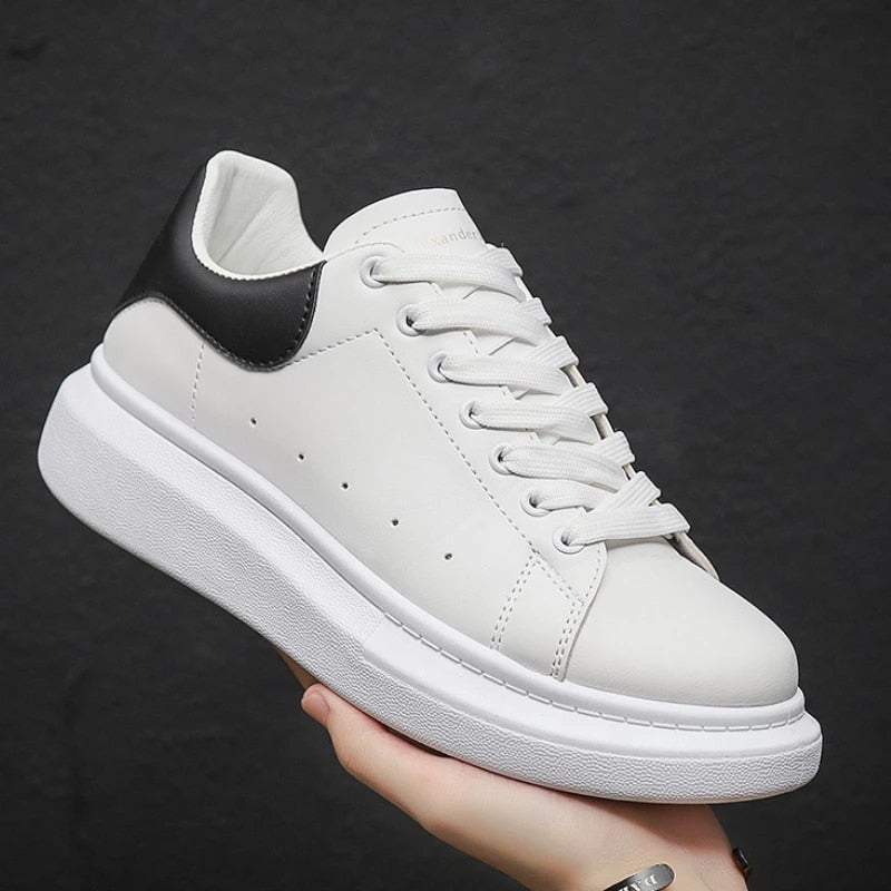 Lace-Up Platform Sneaker Chunky Sole Low-Top – Drexel