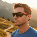 Round Polarized Sunglasses Lightweight Metal Frame – Drift