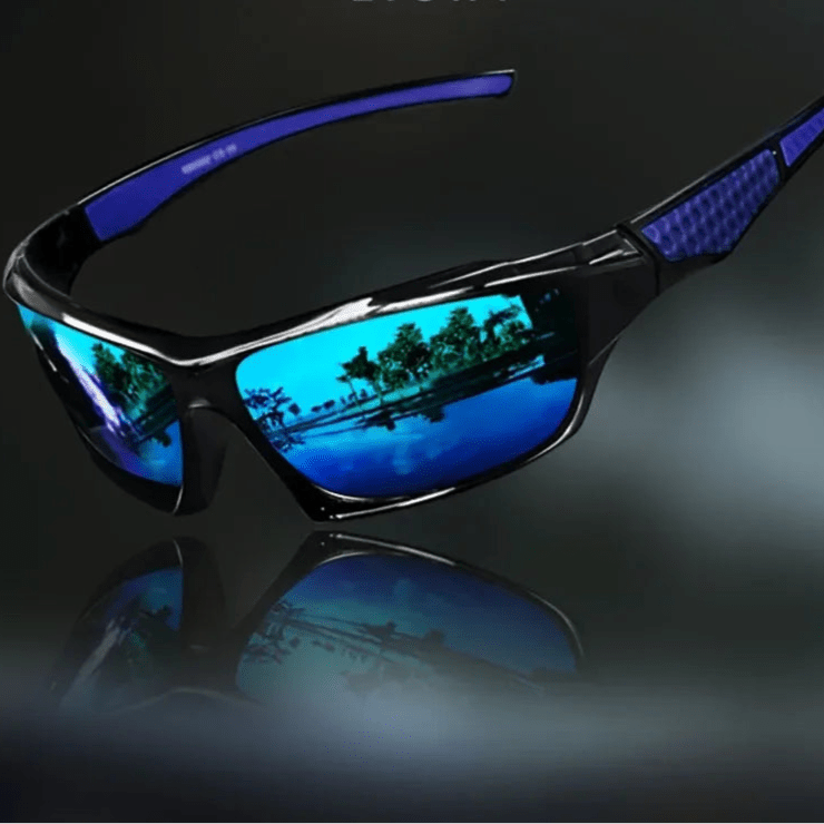 Round Polarized Sunglasses Lightweight Metal Frame – Drift