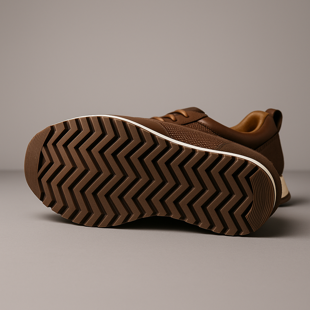 Leather Sneaker Hand-Stitched Cushioned Sole – Torvo
