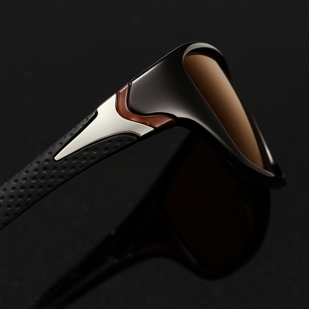 Wraparound Sport Sunglasses Polarized Mirrored Lenses – Drift