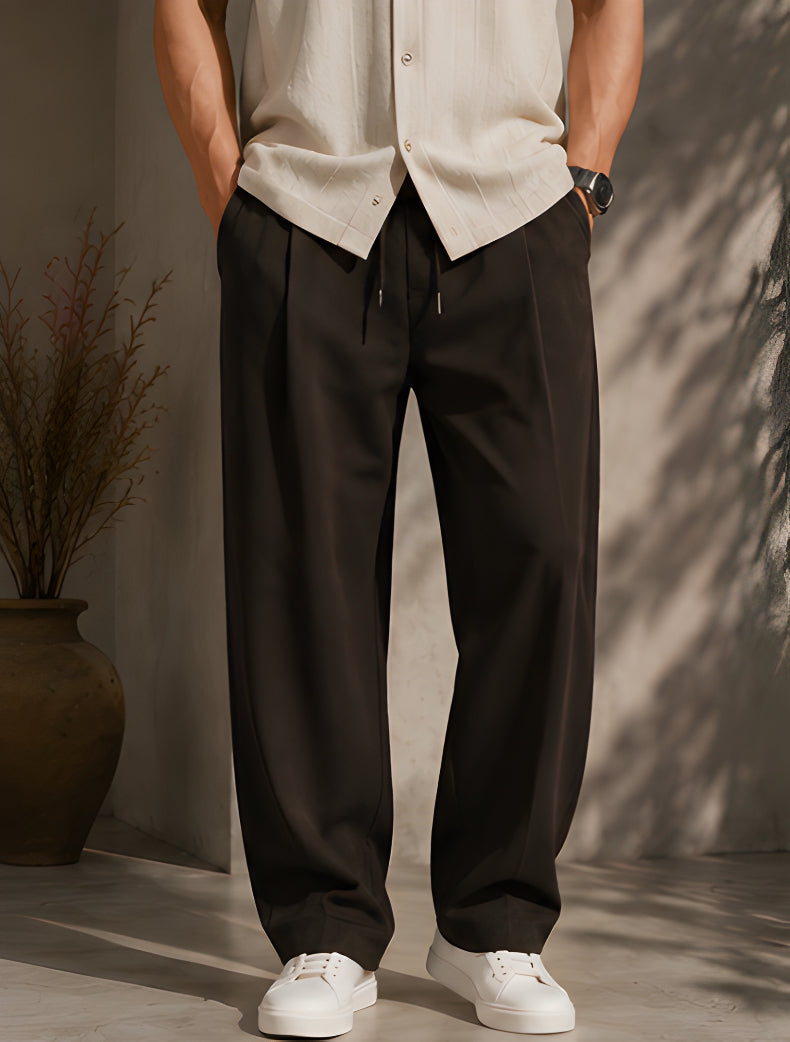 Espresso Relaxed Trouser - Espresso Brown