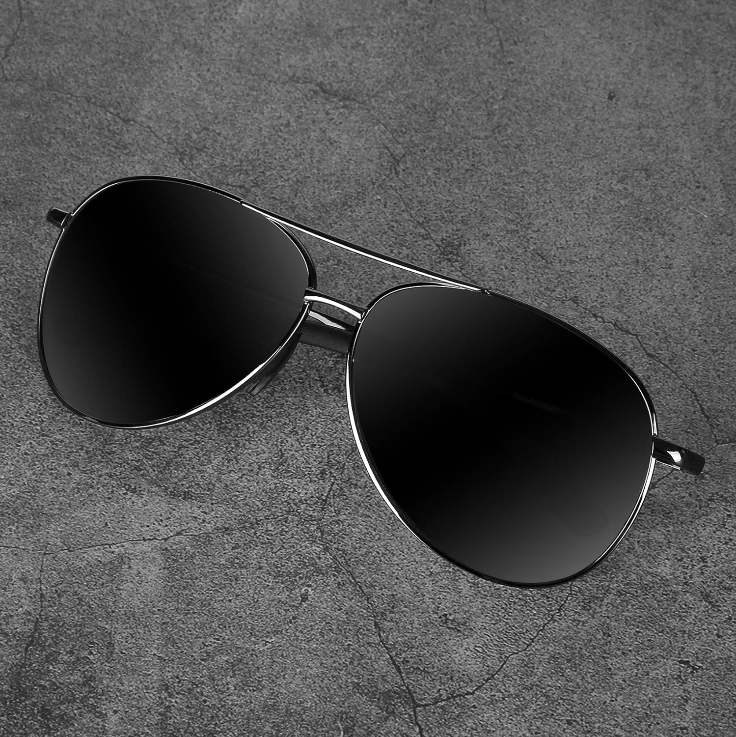 Aviator Sunglasses Polarized Lightweight Metal Frame – Lento