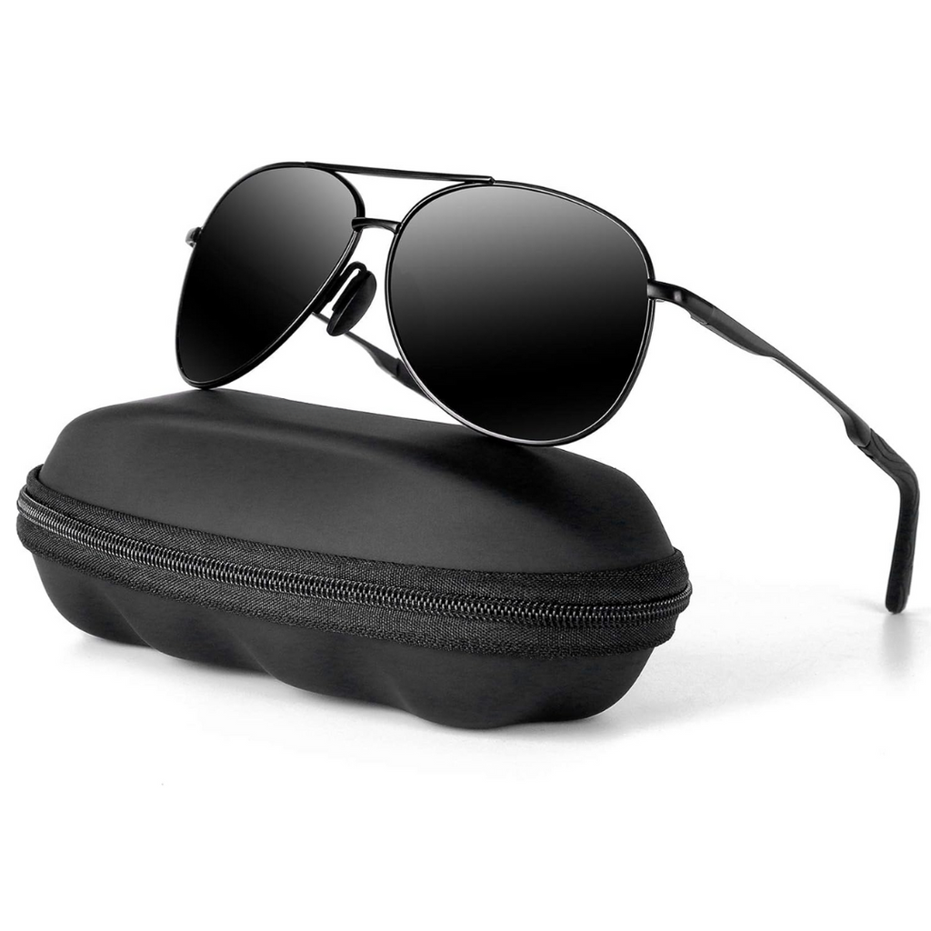 Aviator Sunglasses Polarized Lightweight Metal Frame – Lento