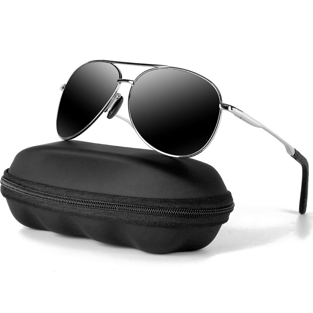 Aviator Sunglasses Polarized Lightweight Metal Frame – Lento