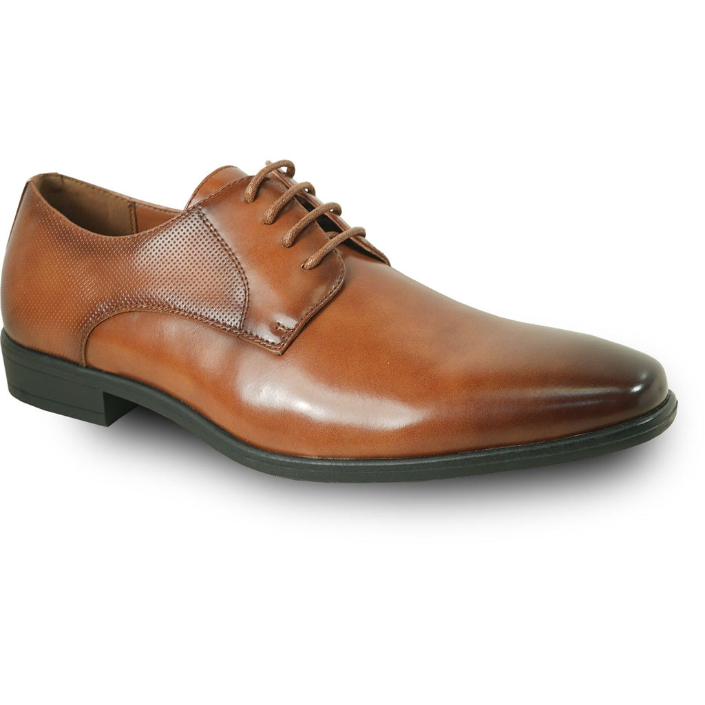 Antique plain toe Oxford dress shoe in brown – TARLANO