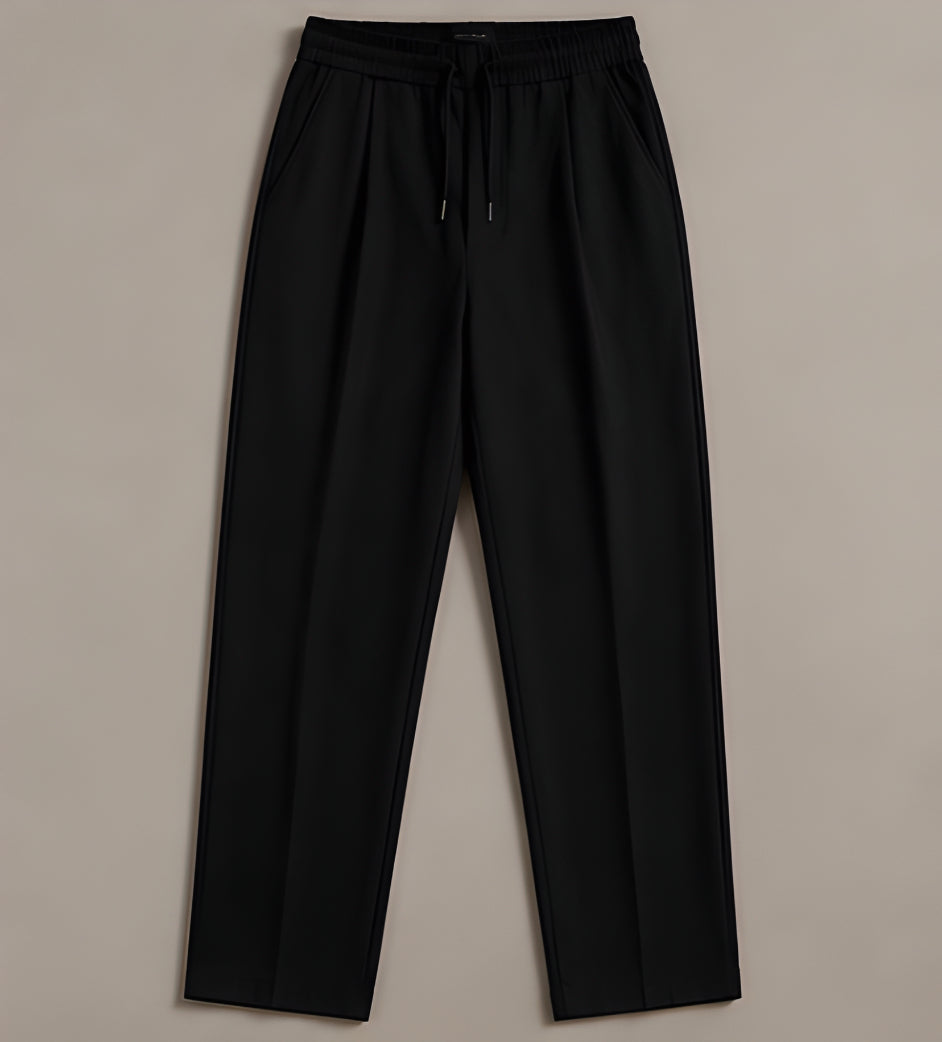 Noir Relaxed Trouser - Black