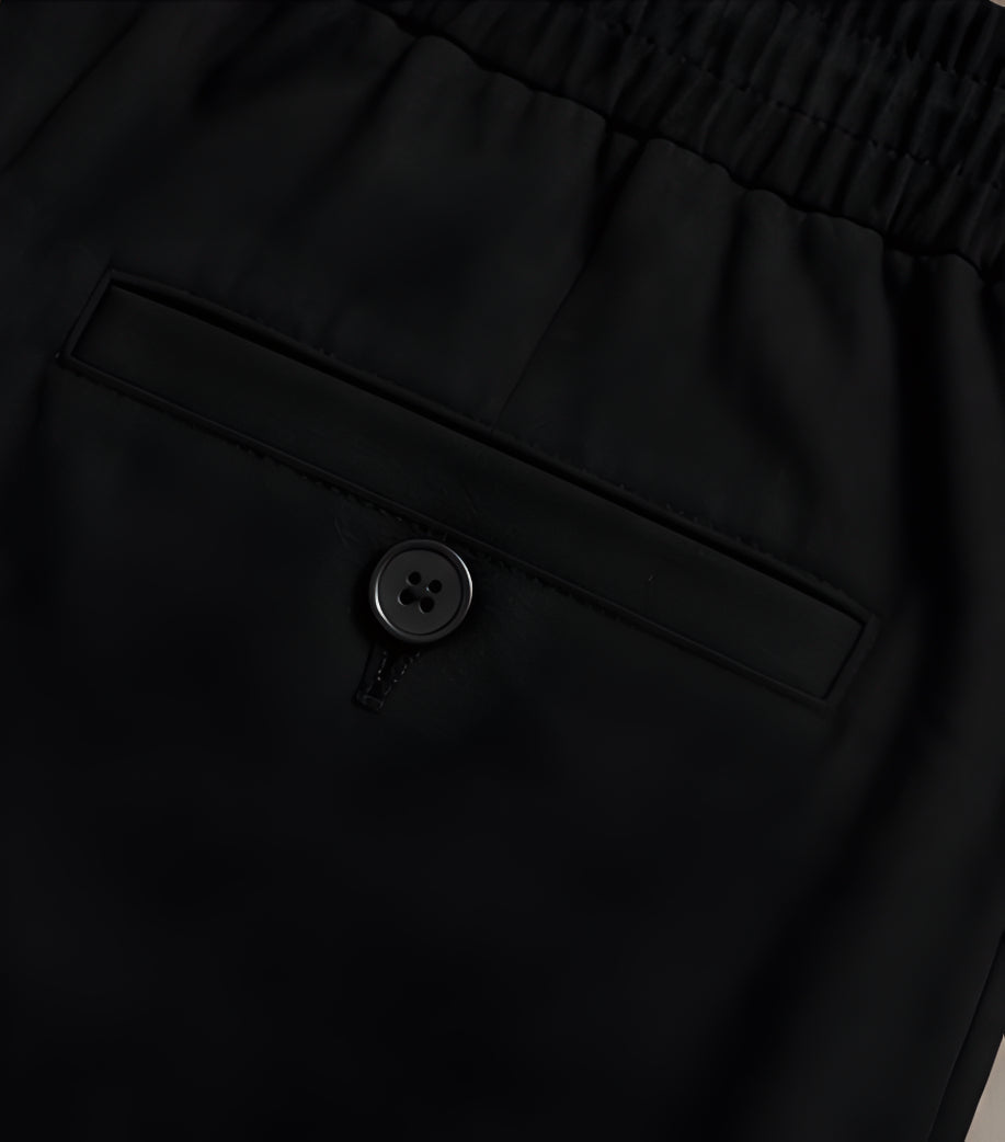 Noir Relaxed Trouser - Black