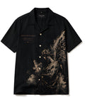 Relentless Graphic Resort Shirt - Black