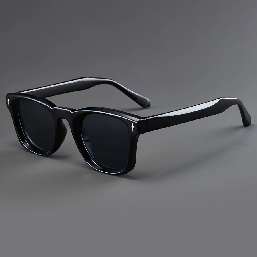 Square Gradient Acetate Sunglasses Chunky Temple UV400 – Maro