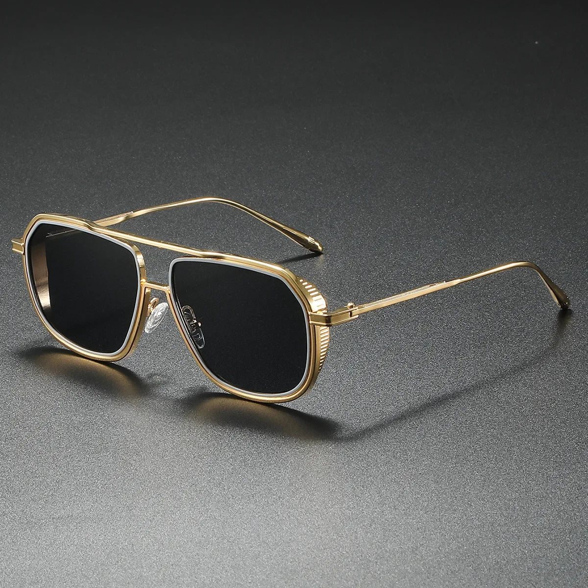 Aviator Sunglasses Gradient Lens Retro Frame – Ferro