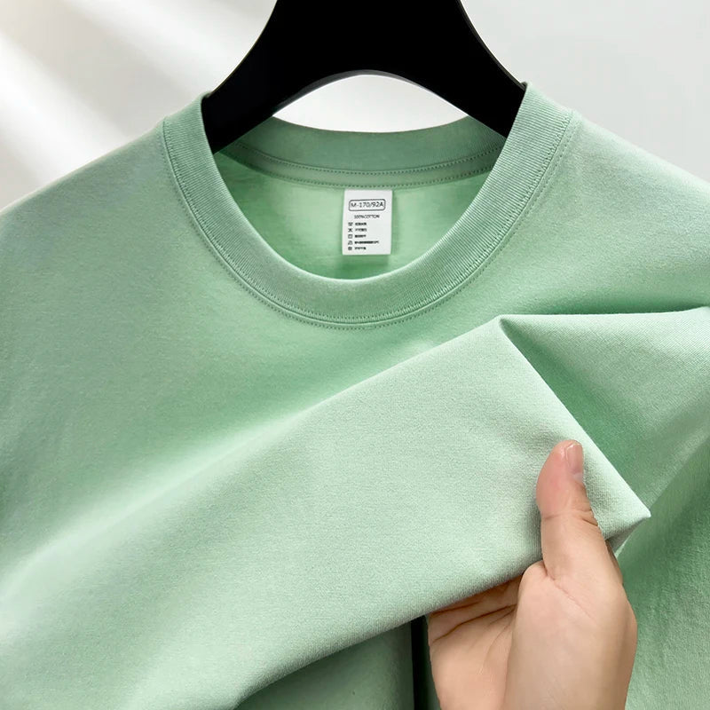 Cotton Crew Neck Tee Short Sleeve Everyday Fit – Brex