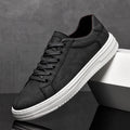 Leather Sneaker Textured Upper Low Profile – Fenro