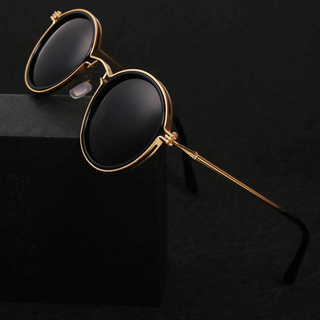 Aviator Sunglasses Polished Metal Frame Polarized Lens – Drift
