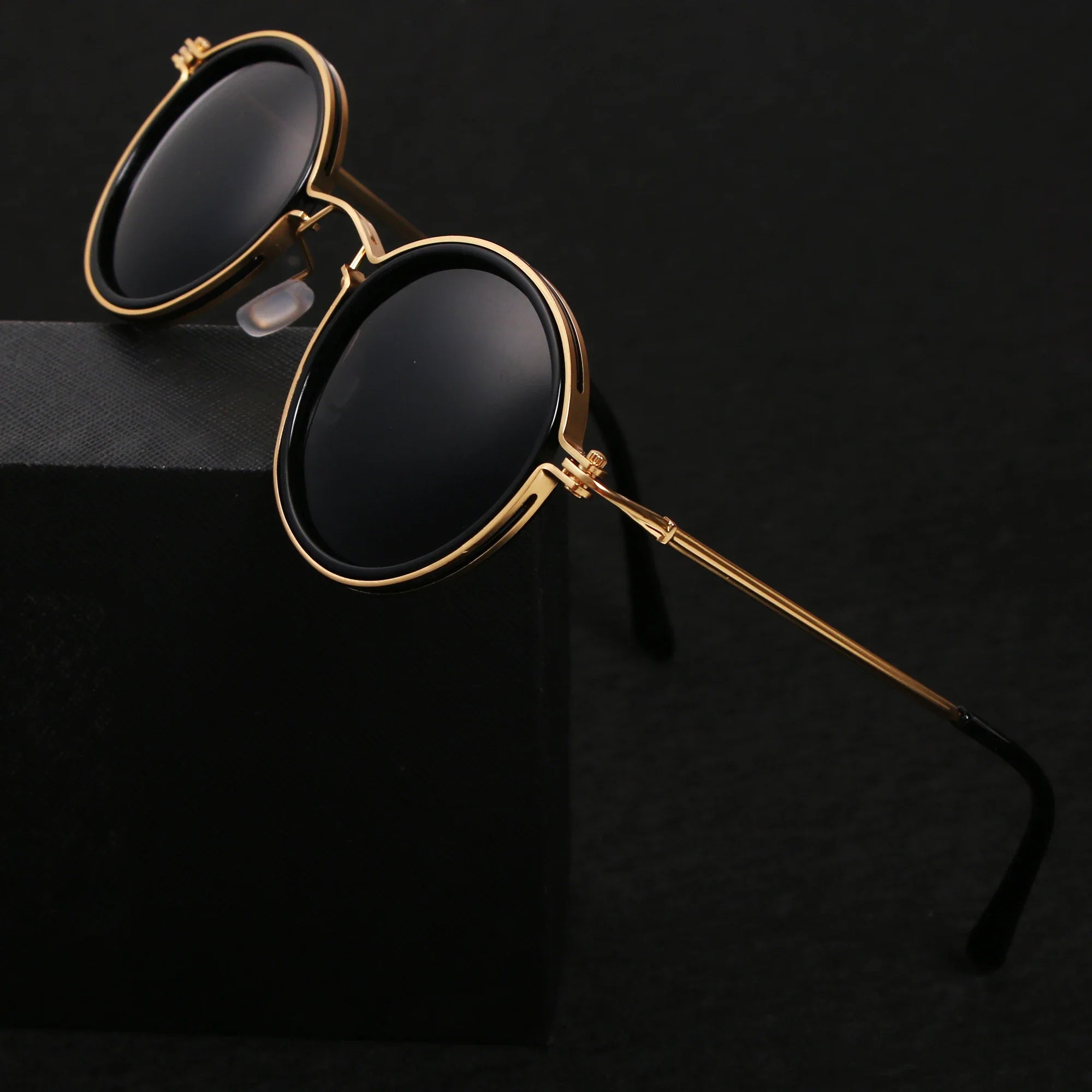 Aviator Sunglasses Polished Metal Frame Polarized Lens – Drift