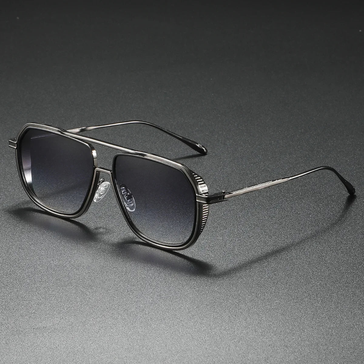 Aviator Sunglasses Gradient Lens Retro Frame – Ferro