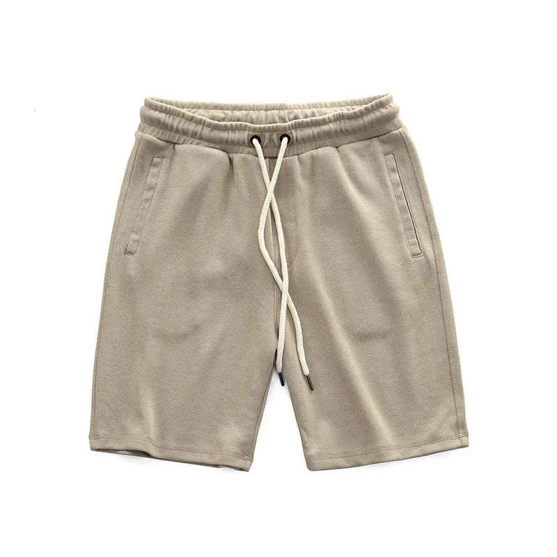 Knit Blend Drawstring Shorts Relaxed Fit – Ferron