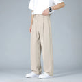 Pleated Dress Trousers Relaxed Fit Stretch Woven – Drift