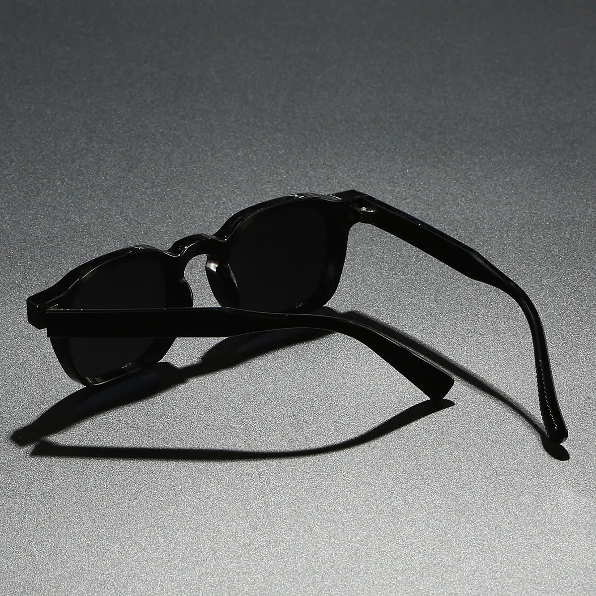 Oversized Chunky Acetate Sunglasses Wide Frame Bold Angles – Garro