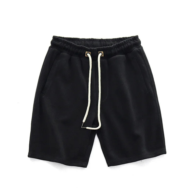 Knit Blend Drawstring Shorts Relaxed Fit – Ferron
