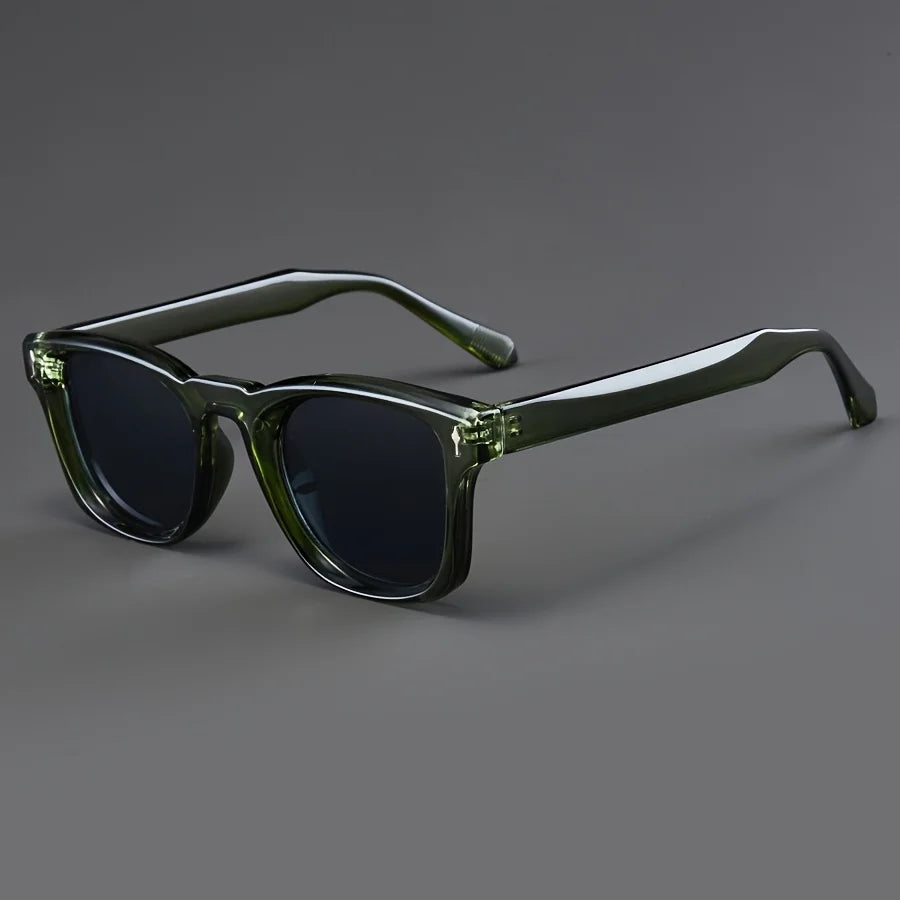 Square Gradient Acetate Sunglasses Chunky Temple UV400 – Maro