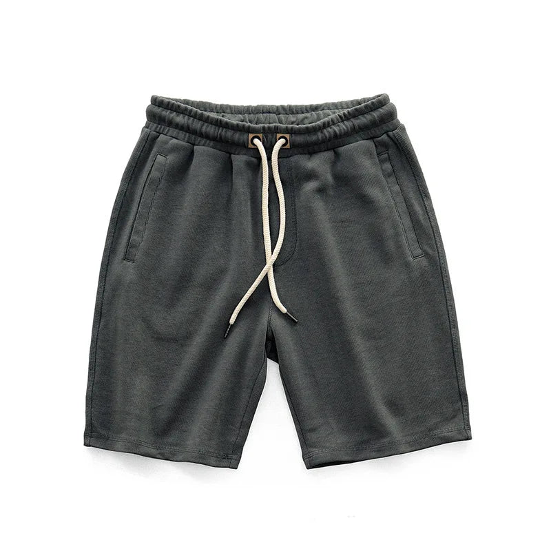 Knit Blend Drawstring Shorts Relaxed Fit – Ferron