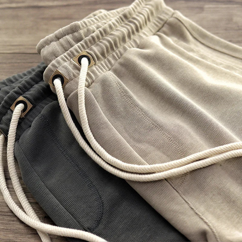 Knit Blend Drawstring Shorts Relaxed Fit – Ferron