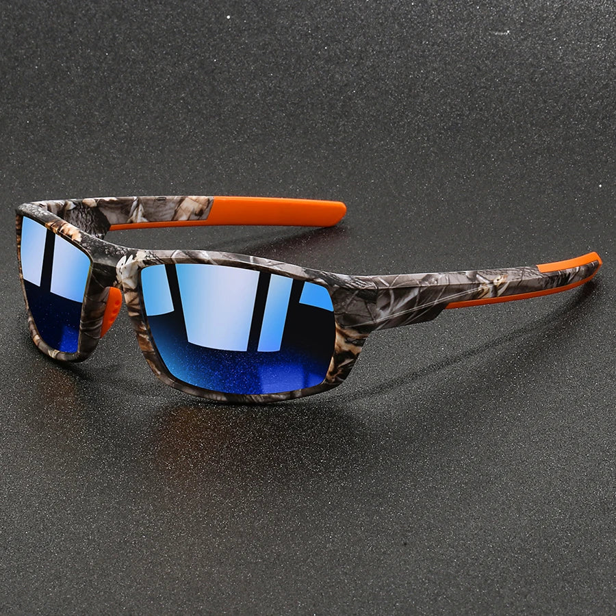 Polarized Camo Sunglasses Mirror Lens Lightweight Frame – Drift