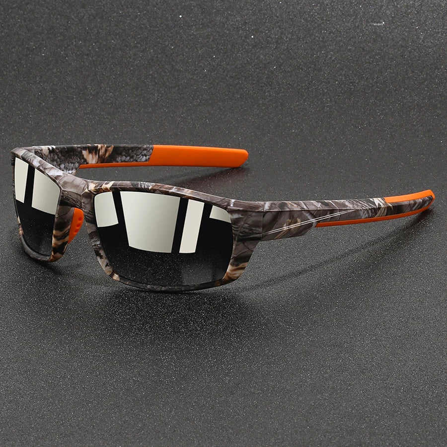 Polarized Camo Sunglasses Mirror Lens Lightweight Frame – Drift
