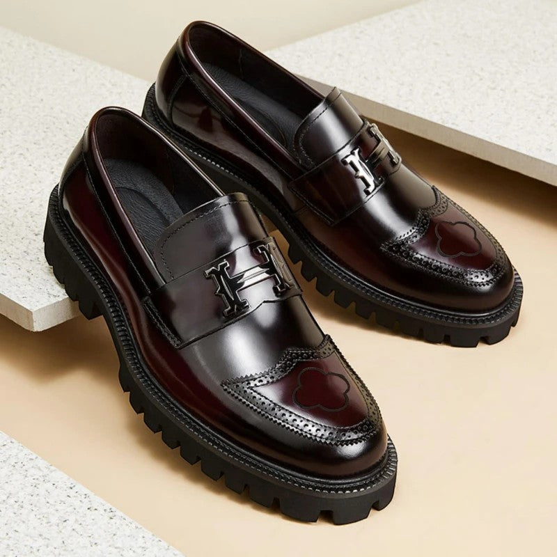Slip-On Loafer Textured Non-Slip Sole Round Toe – Terso