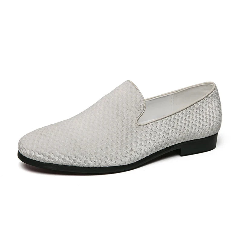 Suede Loafer Slip-On with Bonded Leather Insole – Siena