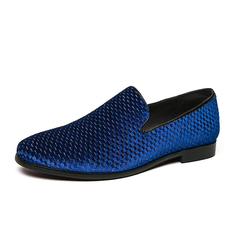 Suede Loafer Slip-On with Bonded Leather Insole – Siena