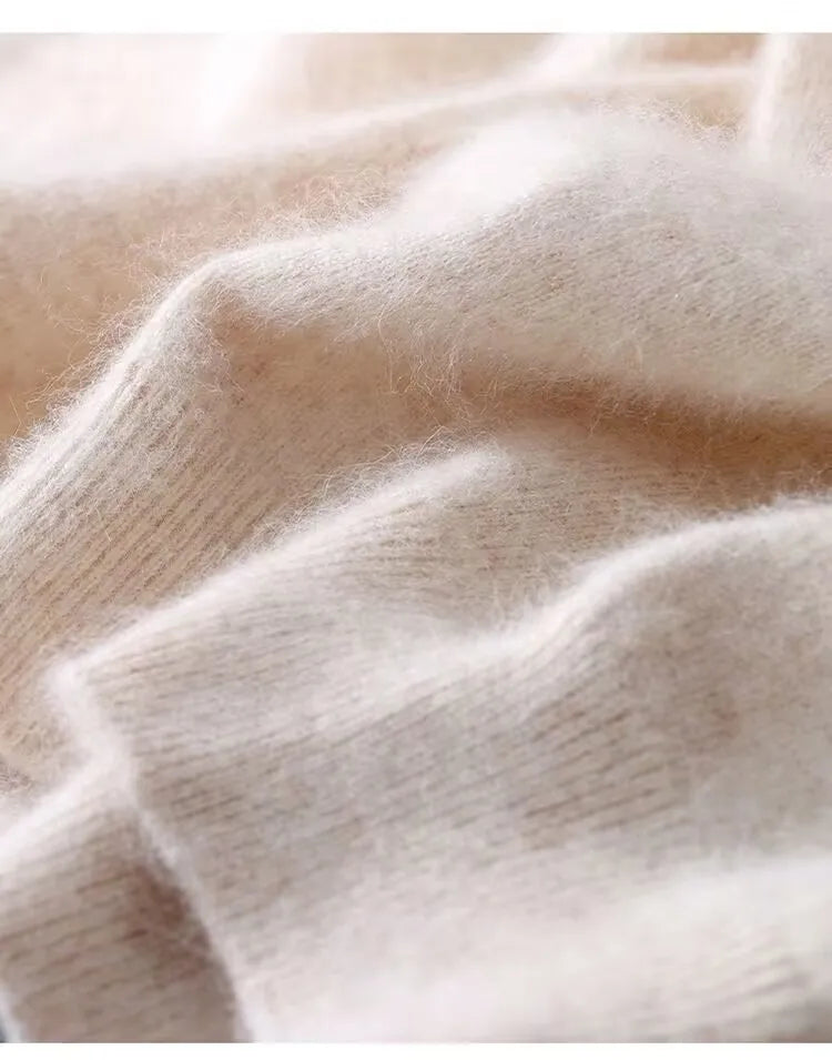 Soft-Knit Cashmere-Feel Tee Lightweight Crew Neck – Serro