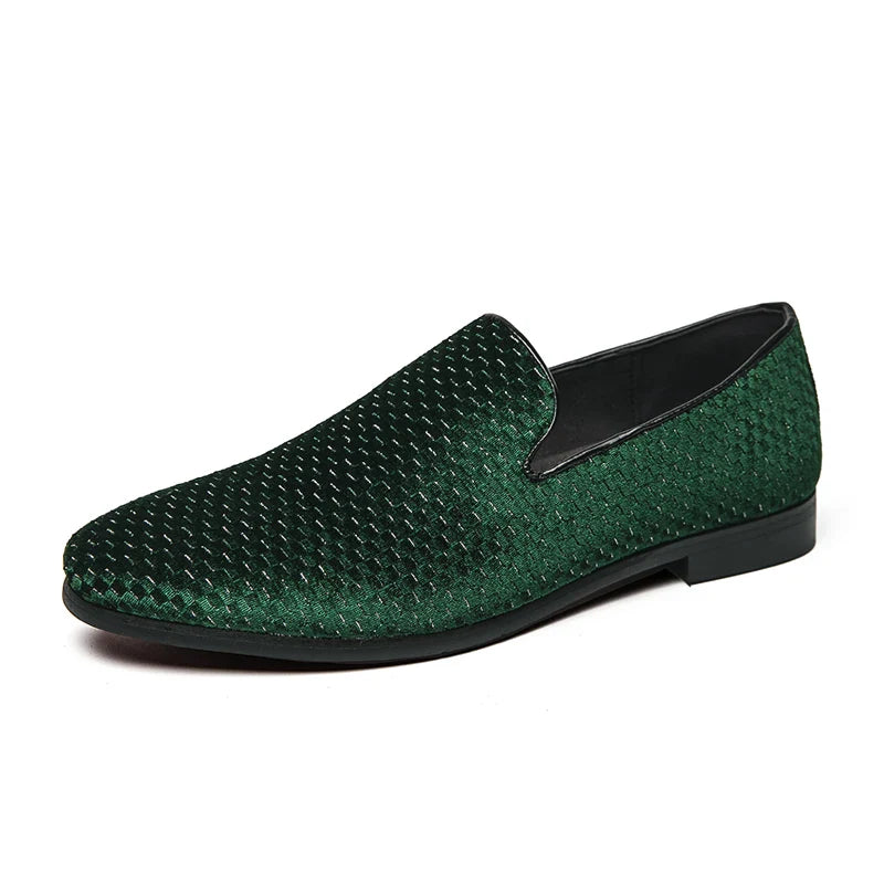Suede Loafer Slip-On with Bonded Leather Insole – Siena