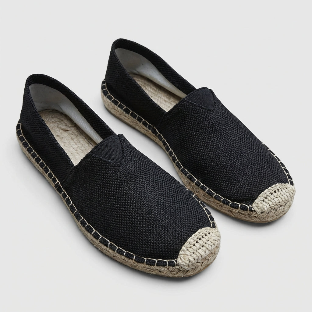 Espadrilles Men Jute Sole Slip-On Orthopedic Cushioned – Saldo